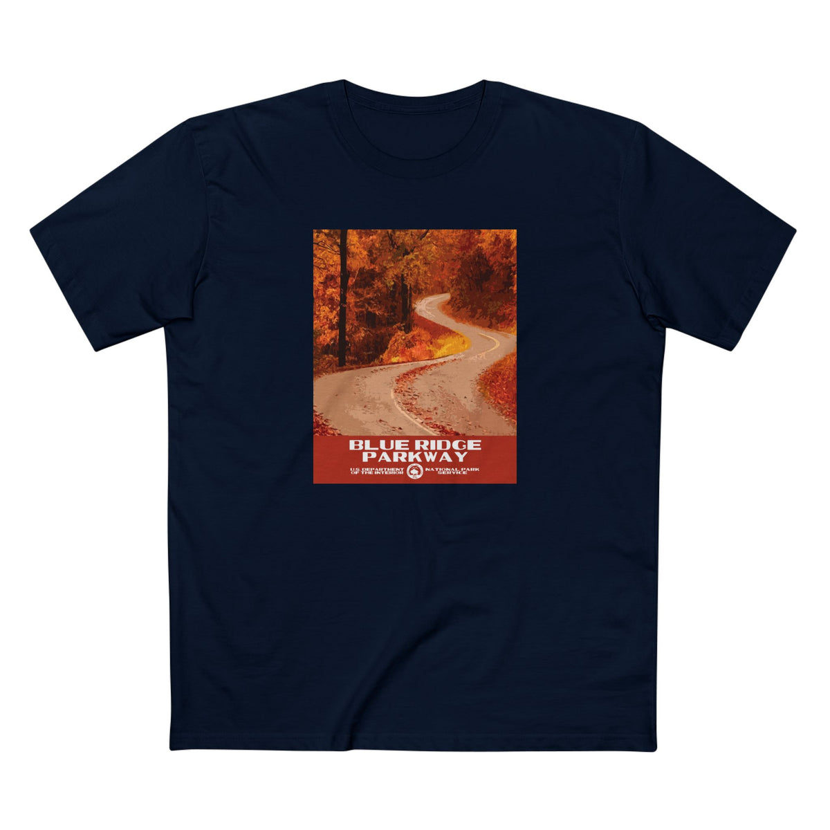 Blue Ridge Parkway T-Shirt in Navy