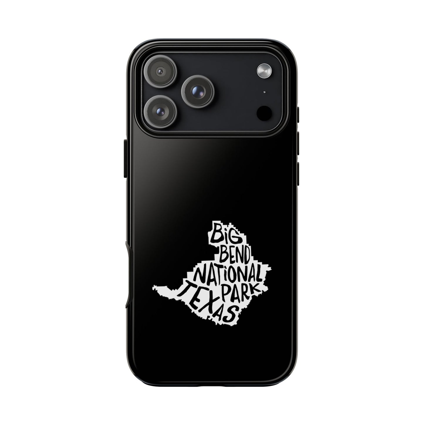 Big Bend National Park Phone Case - Map Design