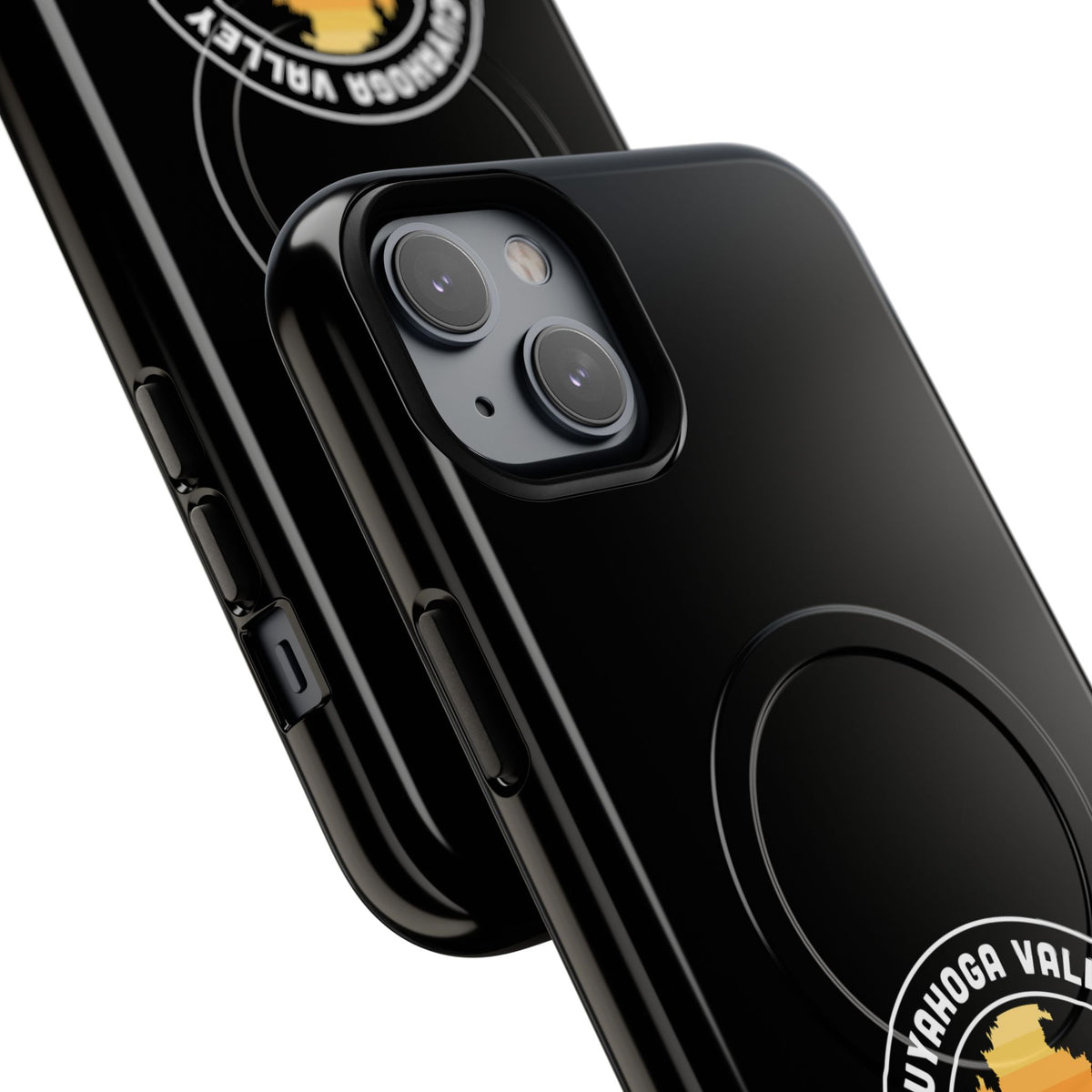 Cuyahoga Valley National Park iPhone Case with MagSafe - Round Emblem Design