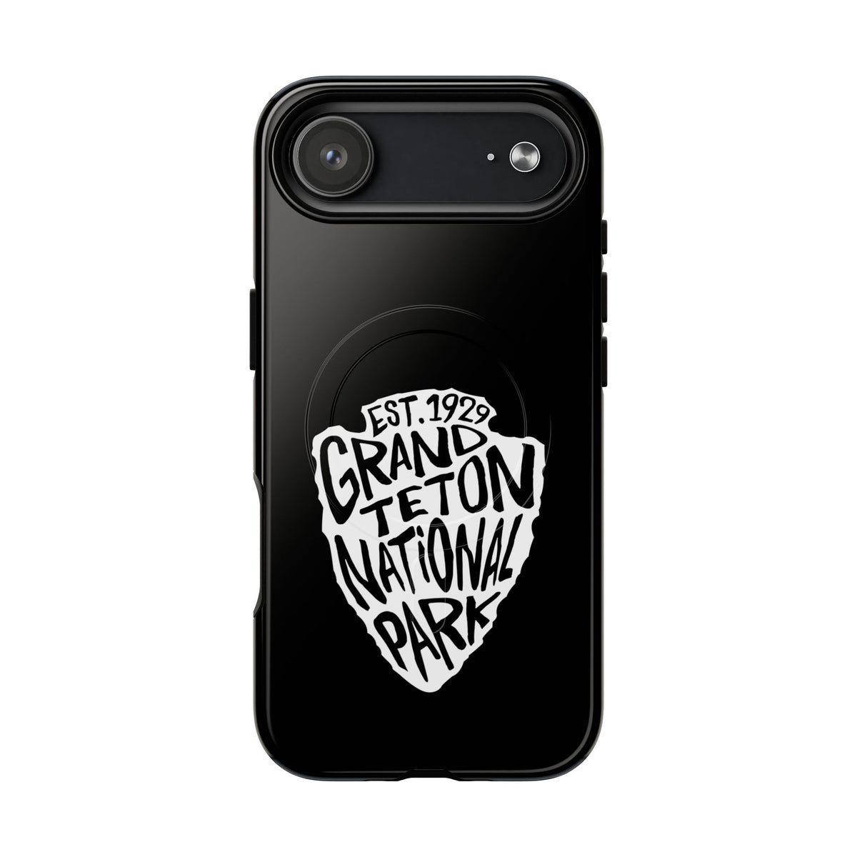 Grand Teton National Park iPhone Case with MagSafe - Arrowhead Design