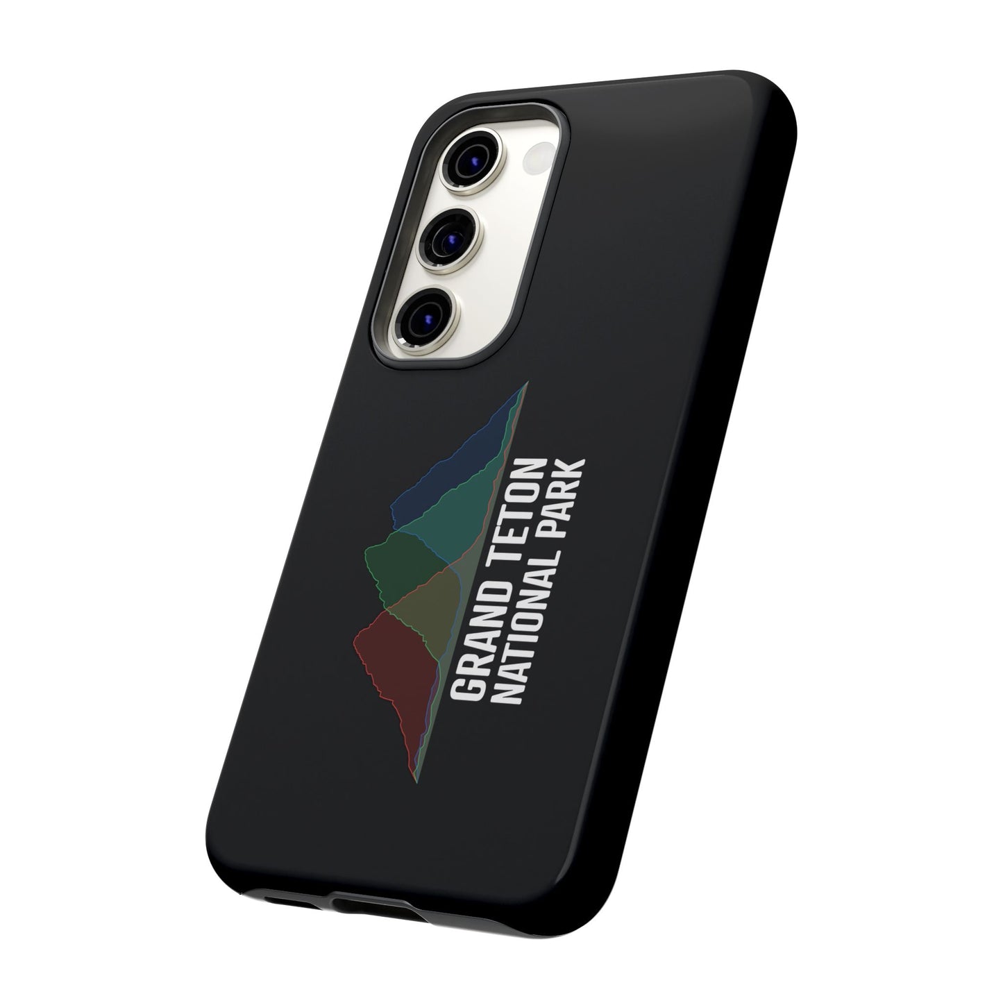 Grand Teton National Park Phone Case - Histogram Design