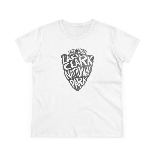 Lake Clark National Park Women's T-Shirt - Arrowhead Design