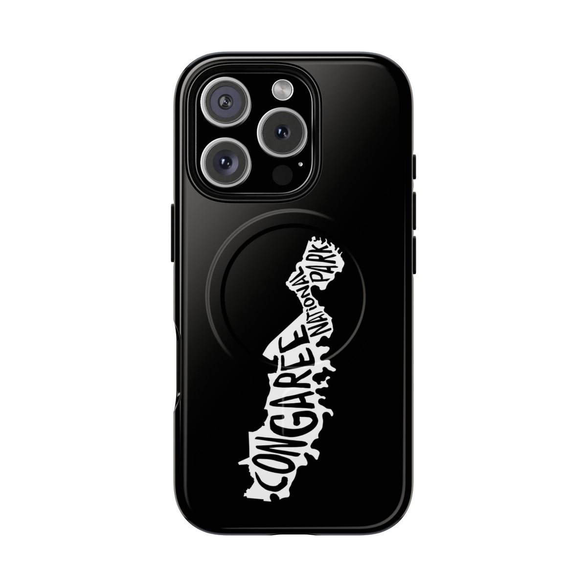Congaree National Park iPhone Case with MagSafe - Map Design
