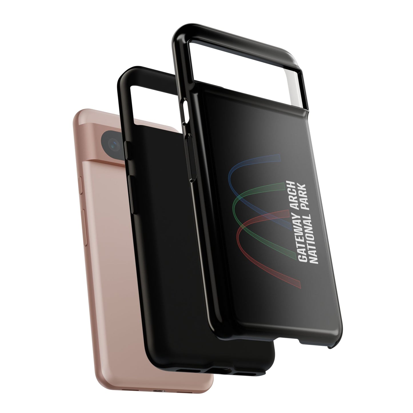 Gateway Arch National Park Phone Case - Histogram Design