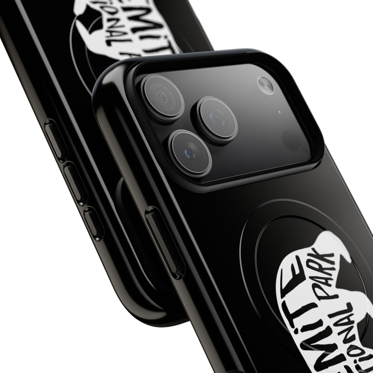 Yosemite National Park iPhone Case with MagSafe - Black Bear Design