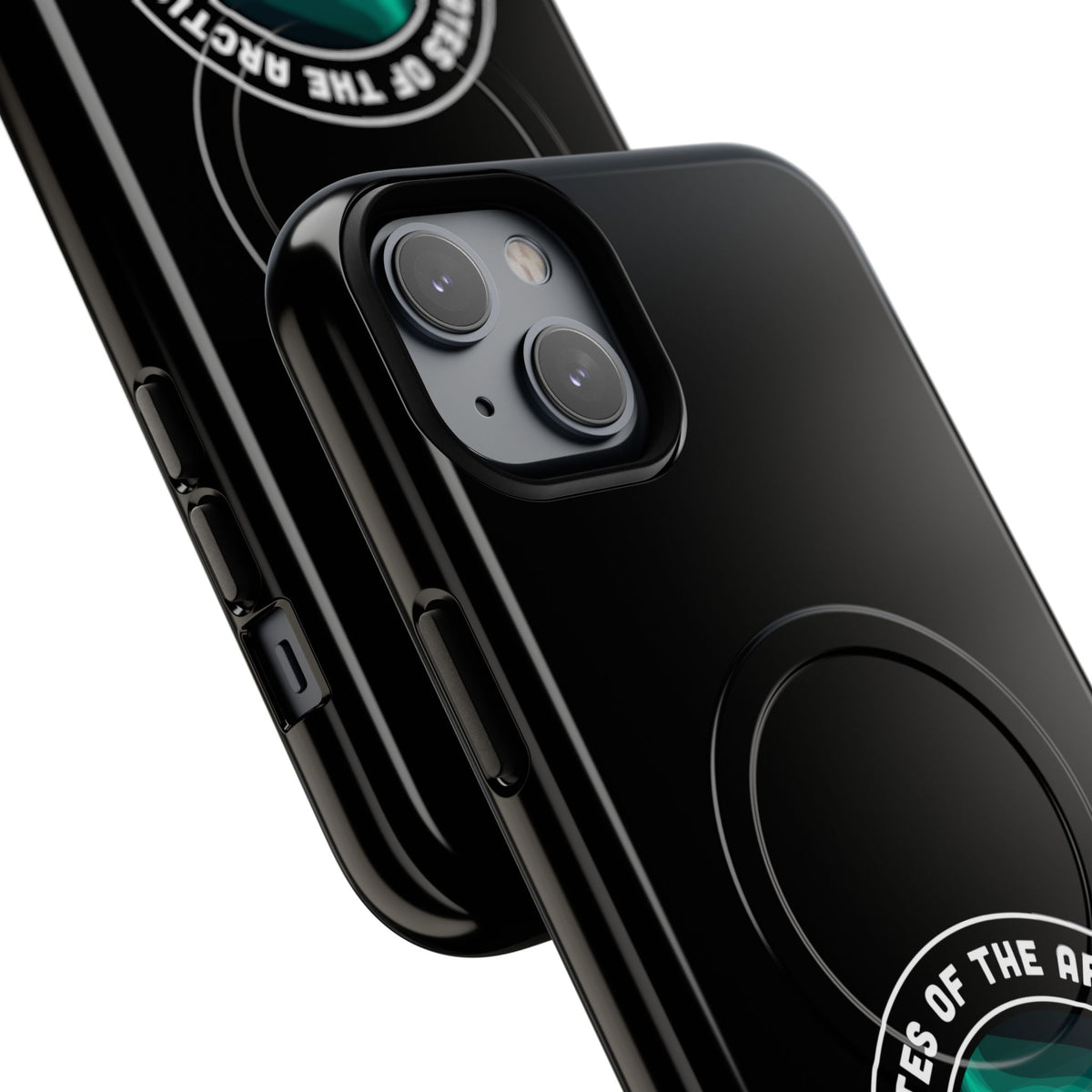 Gates of the Arctic National Park iPhone Case with MagSafe - Round Emblem Design