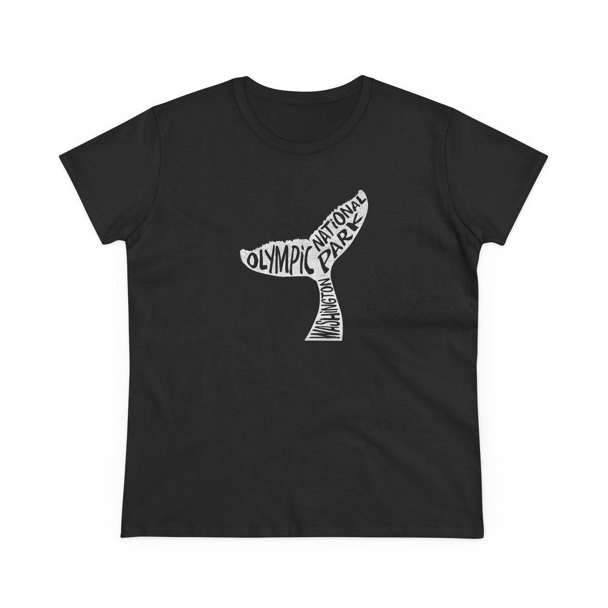 Olympic National Park Women's T-Shirt - Whale Tail