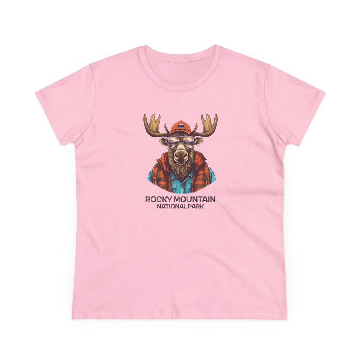 Rocky Mountain National Park Women's T-Shirt - Cool Moose