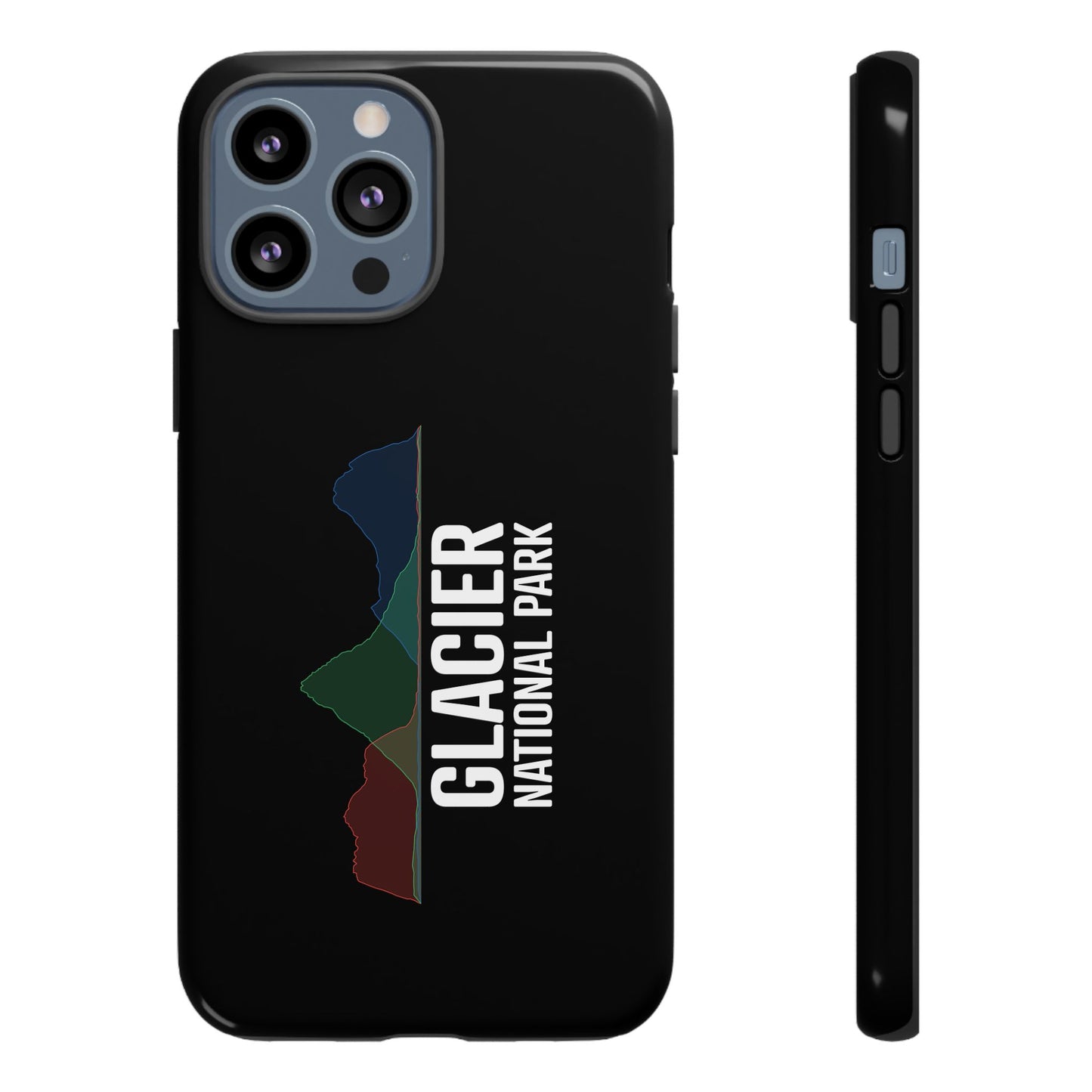 Glacier National Park Phone Case - Histogram Design