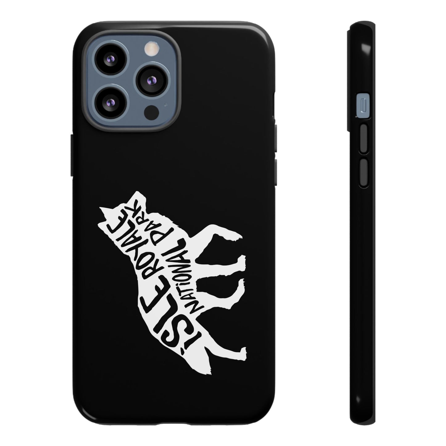 Isle Royale National Park Phone Case - Wolf Design