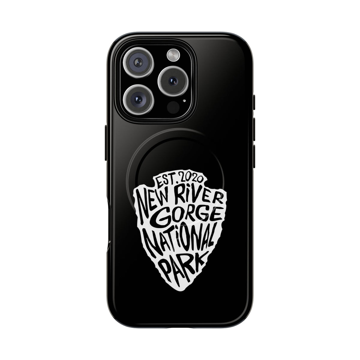 New River Gorge National Park iPhone Case with MagSafe - Arrowhead Design