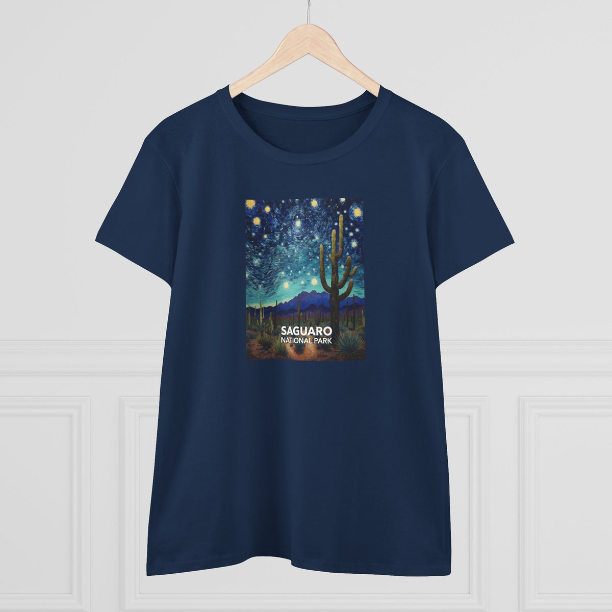 Saguaro National Park Women's T-Shirt - Starry Night
