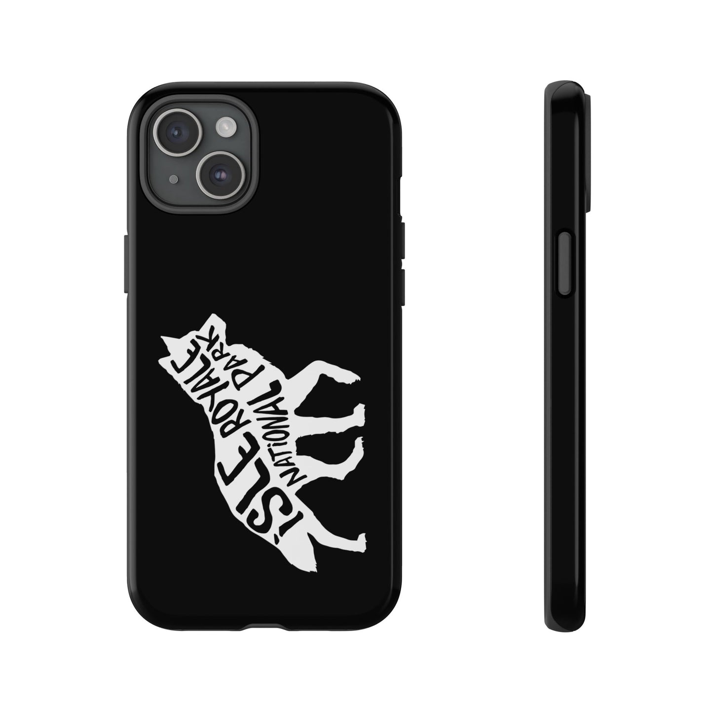 Isle Royale National Park Phone Case - Wolf Design