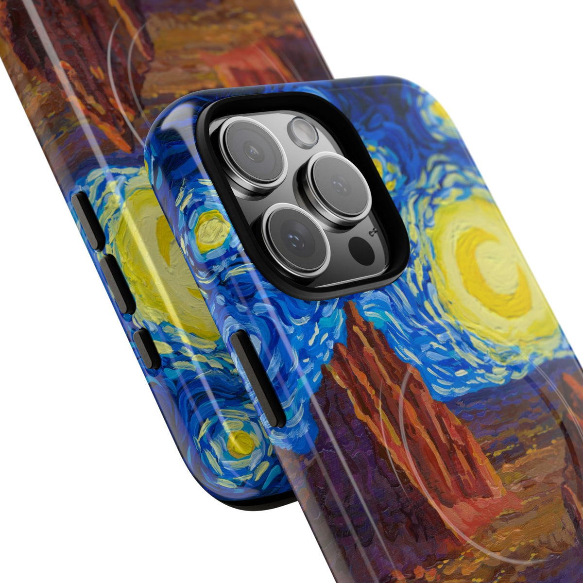 Capitol Reef National Park iPhone Case with MagSafe - Starry Night
