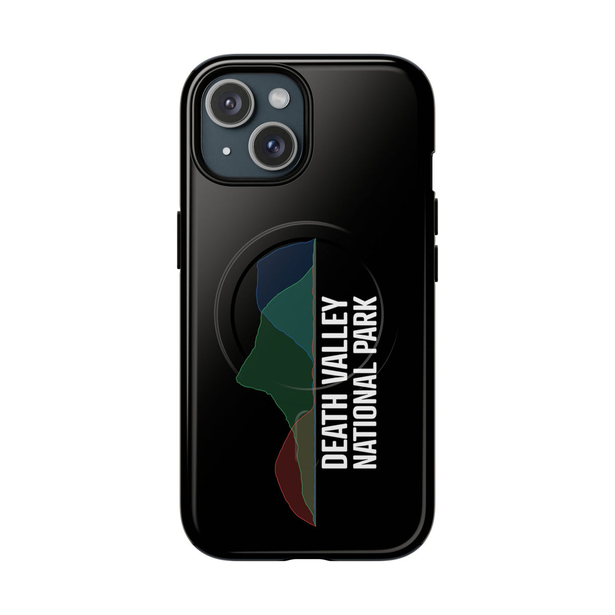 Death Valley National Park iPhone Case with MagSafe - Histogram Design