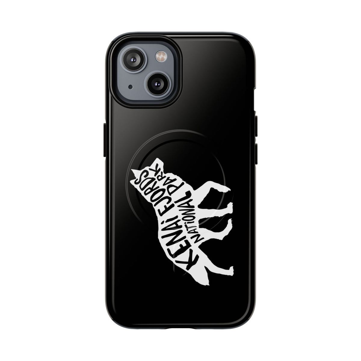 Kenai Fjords National Park iPhone Case with MagSafe - Wolf Design