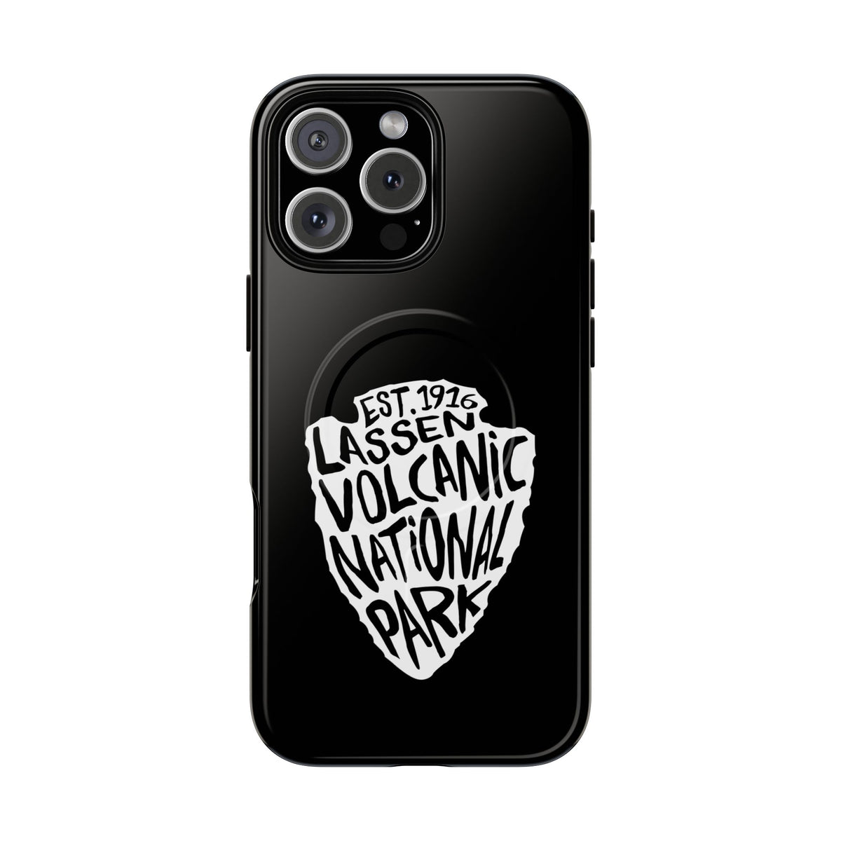 Lassen Volcanic National Park iPhone Case with MagSafe - Arrowhead Design