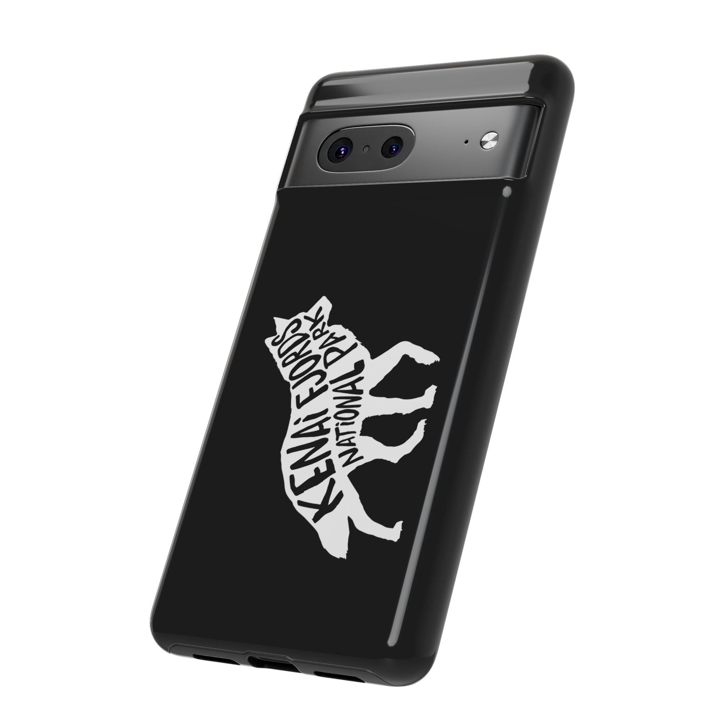 Kenai Fjords National Park Phone Case - Wolf Design