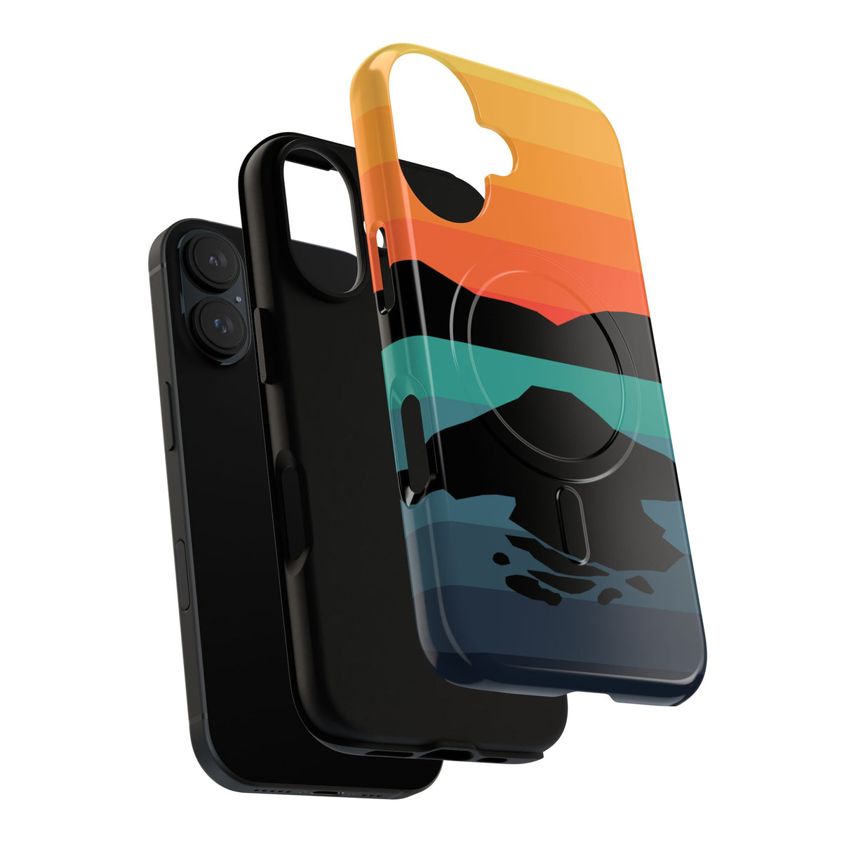 Crater Lake National Park iPhone Case with MagSafe - Gradient Design