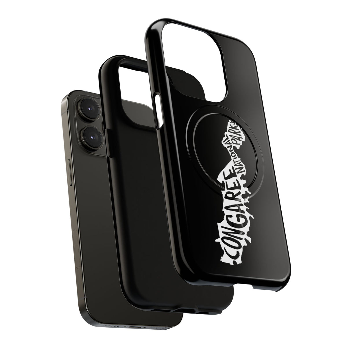 Congaree National Park iPhone Case with MagSafe - Map Design