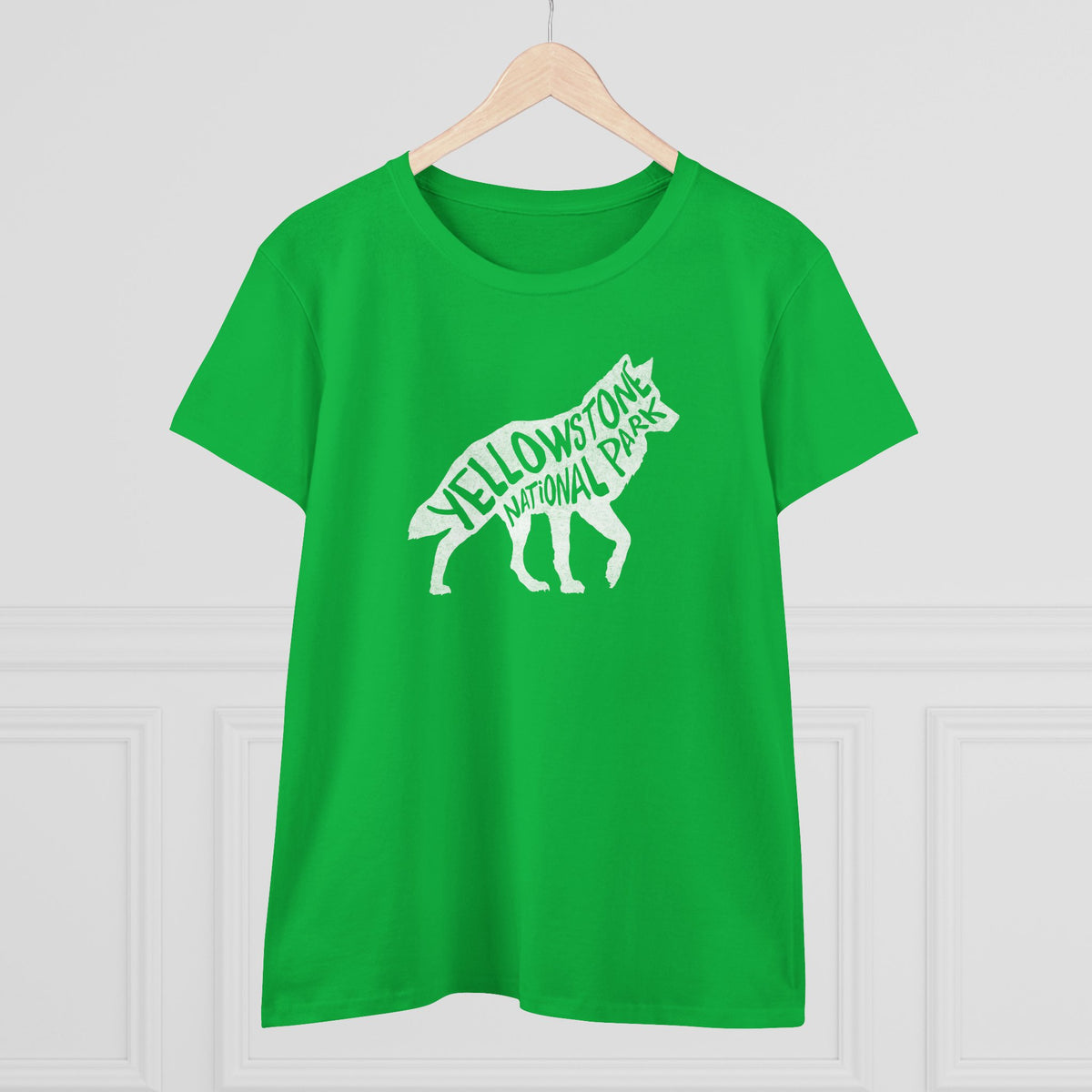 Yellowstone National Park Women's T-Shirt - Wolf