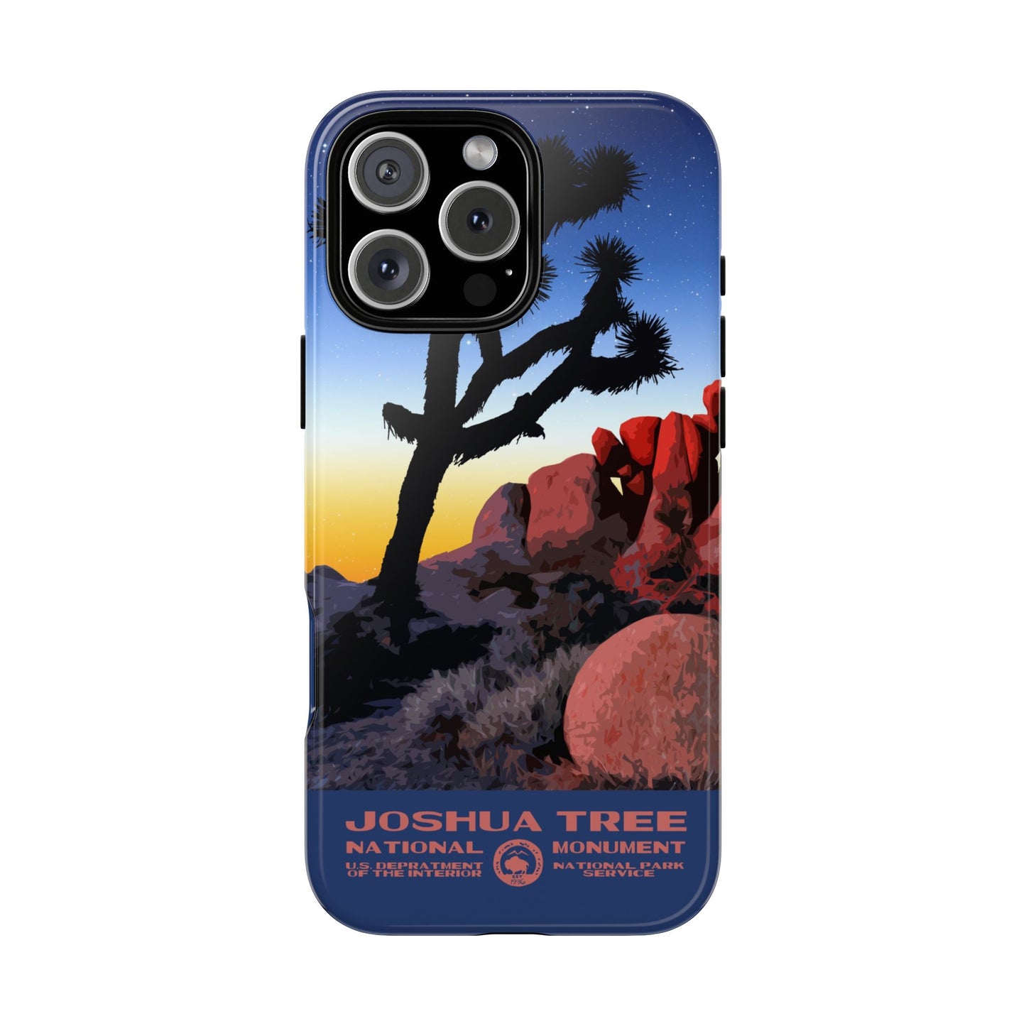 Joshua Tree National Park Phone Case - Night