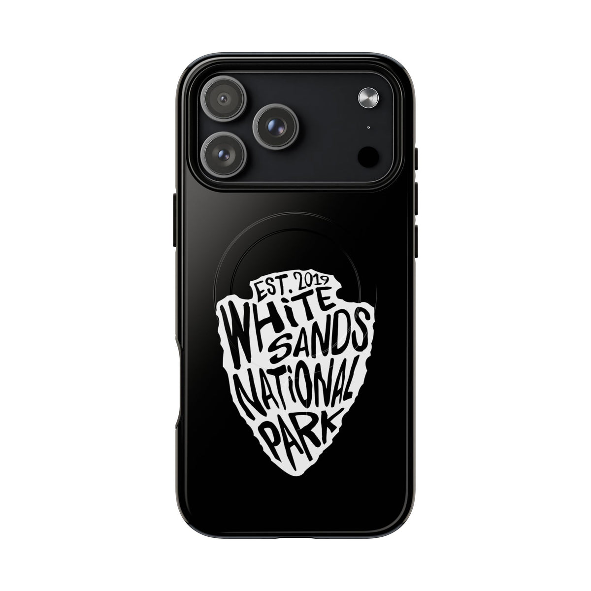 White Sands National Park iPhone Case with MagSafe - Arrowhead Design