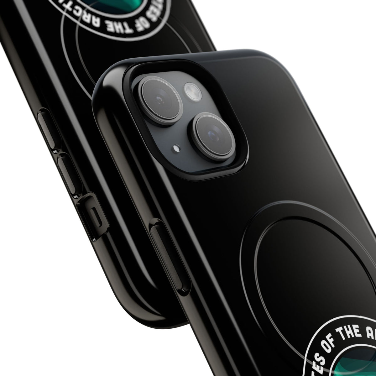 Gates of the Arctic National Park iPhone Case with MagSafe - Round Emblem Design