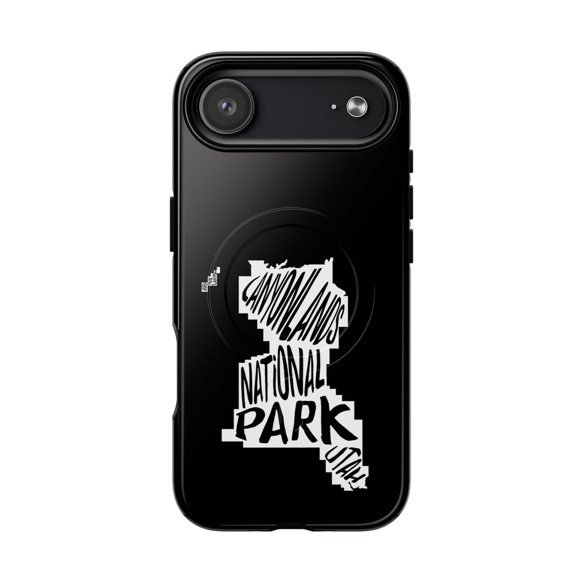 Canyonlands National Park iPhone Case with MagSafe - Map Design