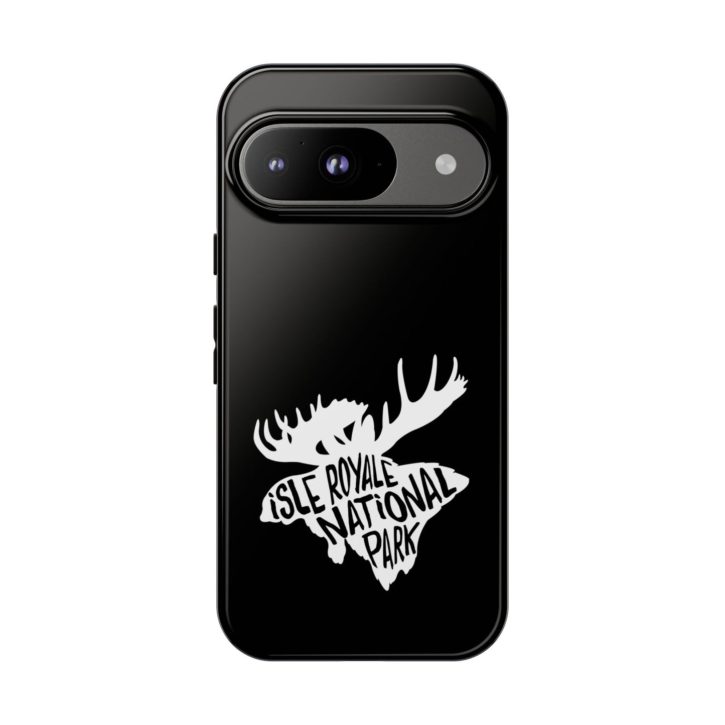 Isle Royale National Park Phone Case - Moose Design