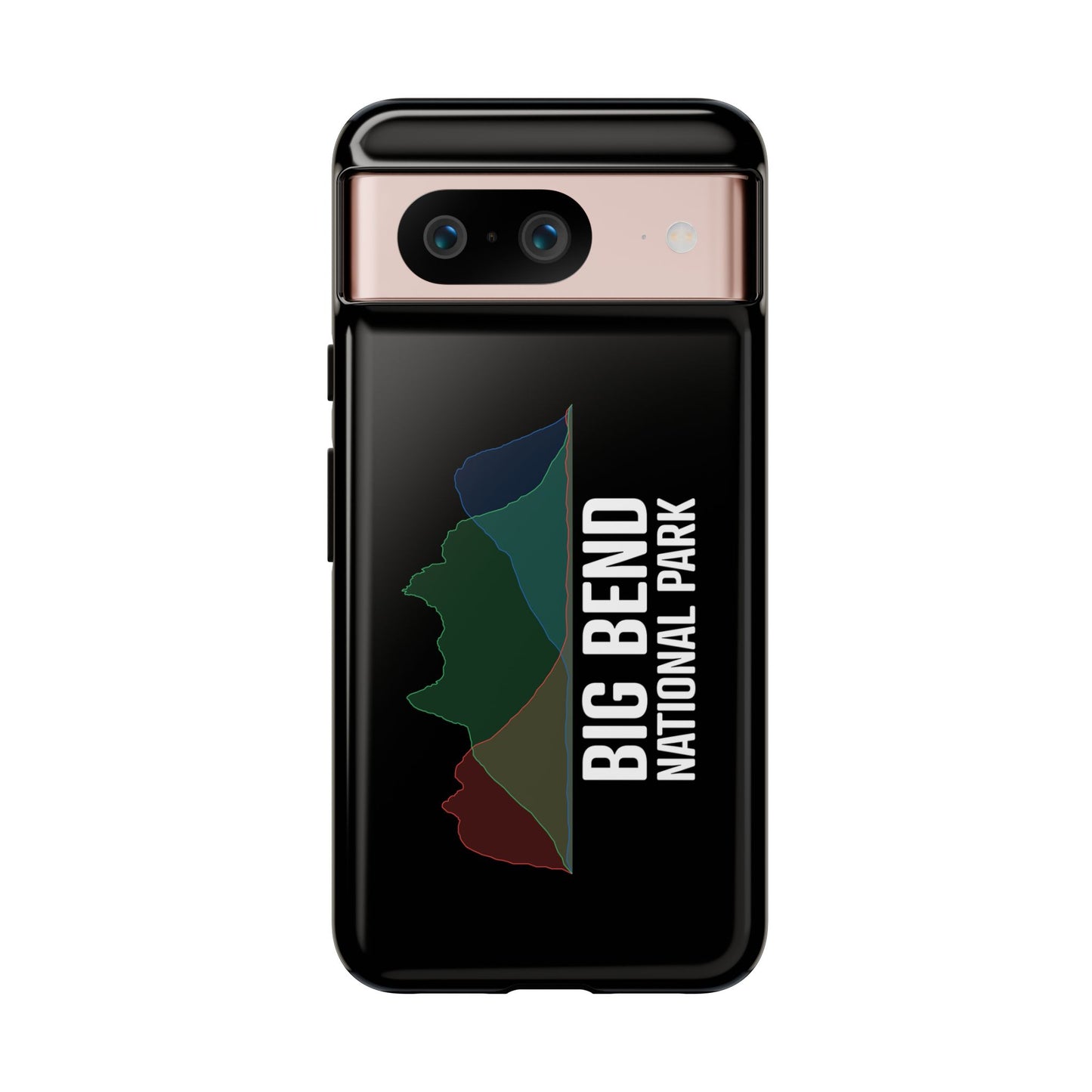 Big Bend National Park Phone Case - Histogram Design