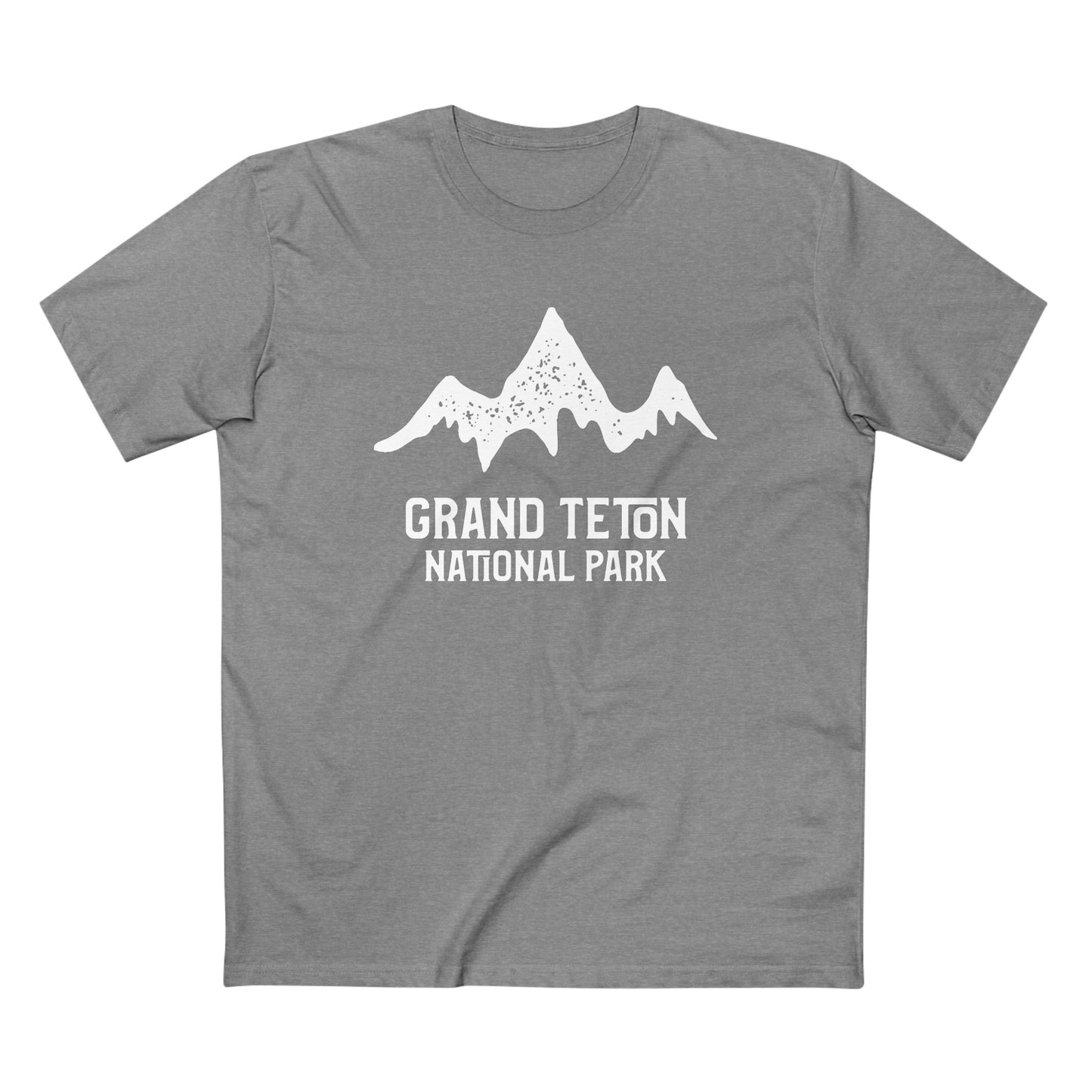 Grand Teton National Park T-Shirt - Mountain Stamp