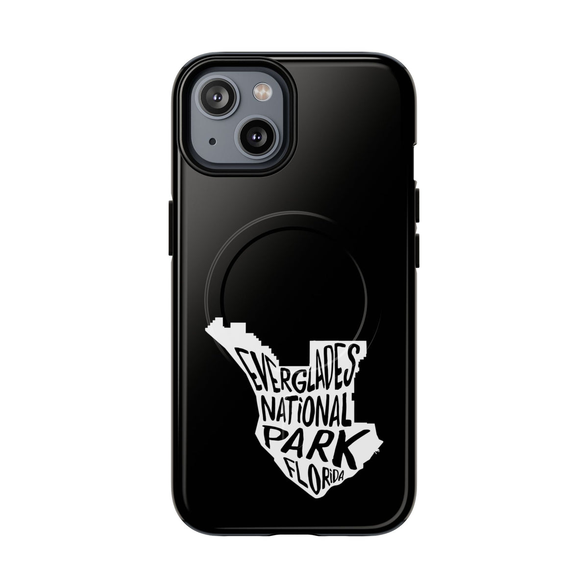Everglades National Park iPhone Case with MagSafe - Map Design
