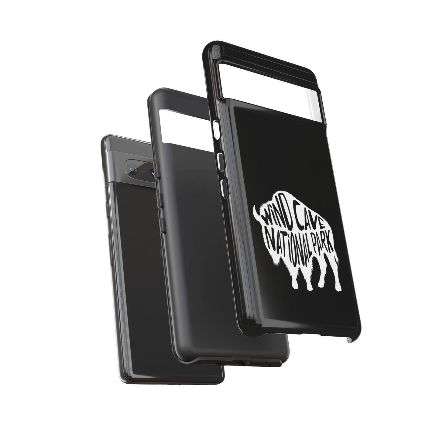 Wind Cave National Park Phone Case - Bison Design
