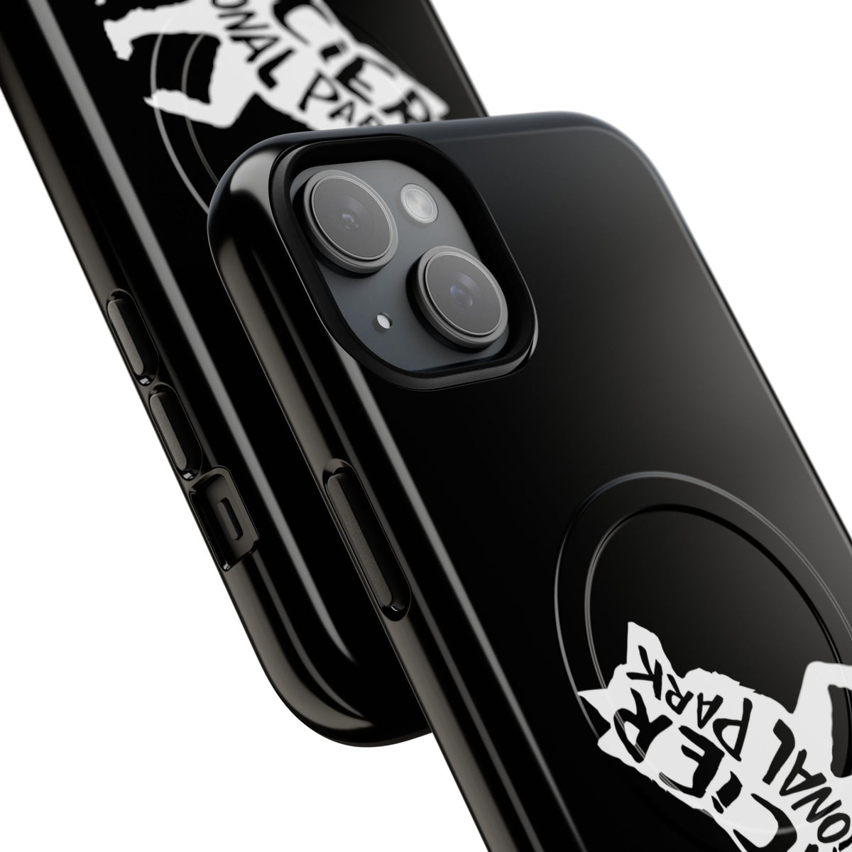 Glacier National Park iPhone Case with MagSafe - Wolf Design