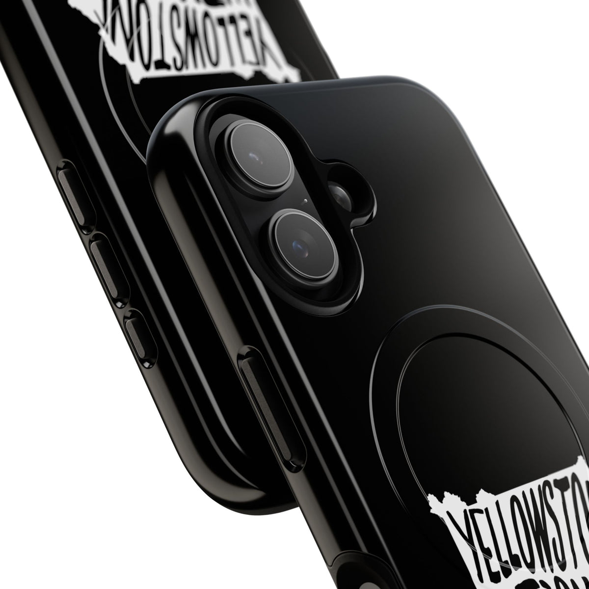 Yellowstone National Park iPhone Case with MagSafe - Map Design