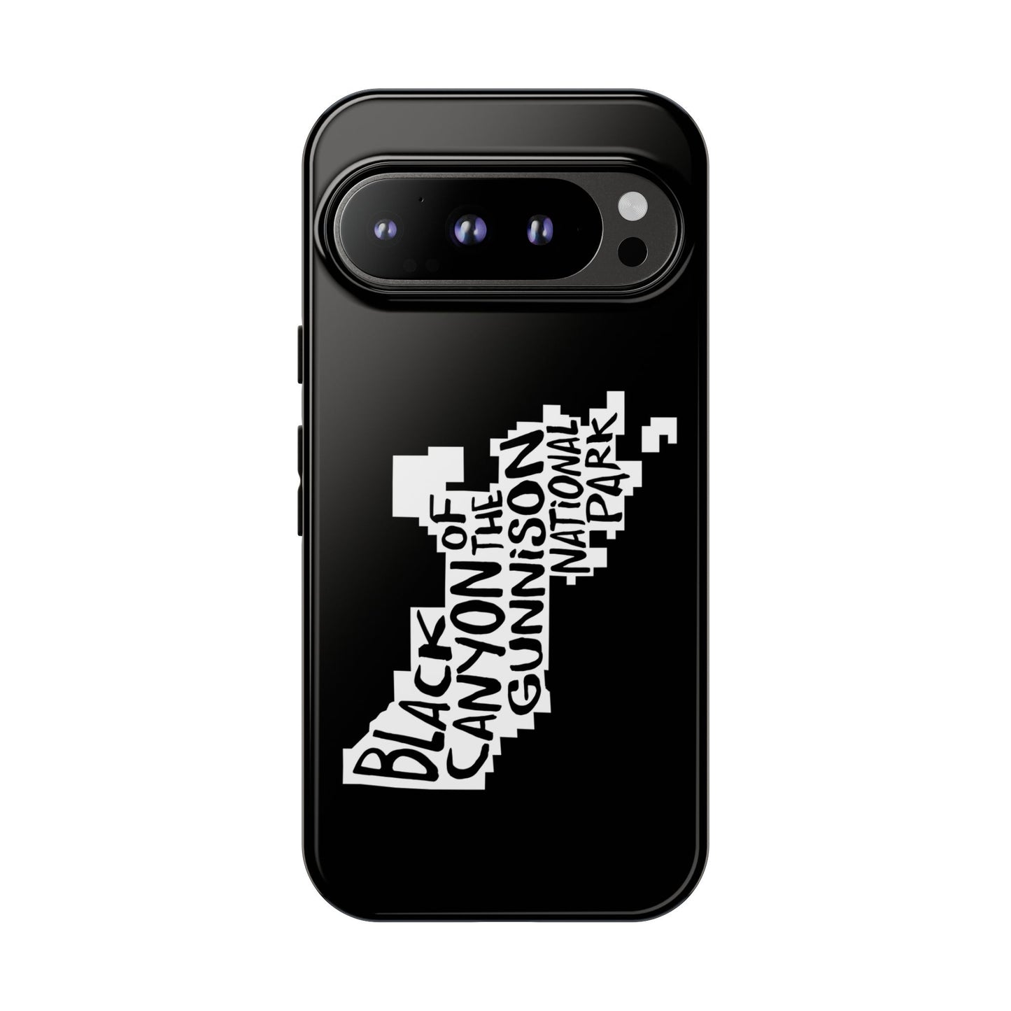 Black Canyon of the Gunnison National Park Phone Case - Map Design