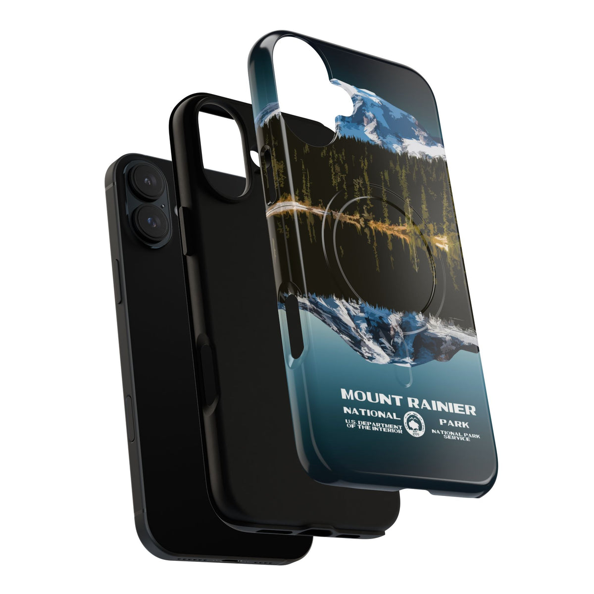 Mount Rainier National Park iPhone Case with MagSafe - WPA Design