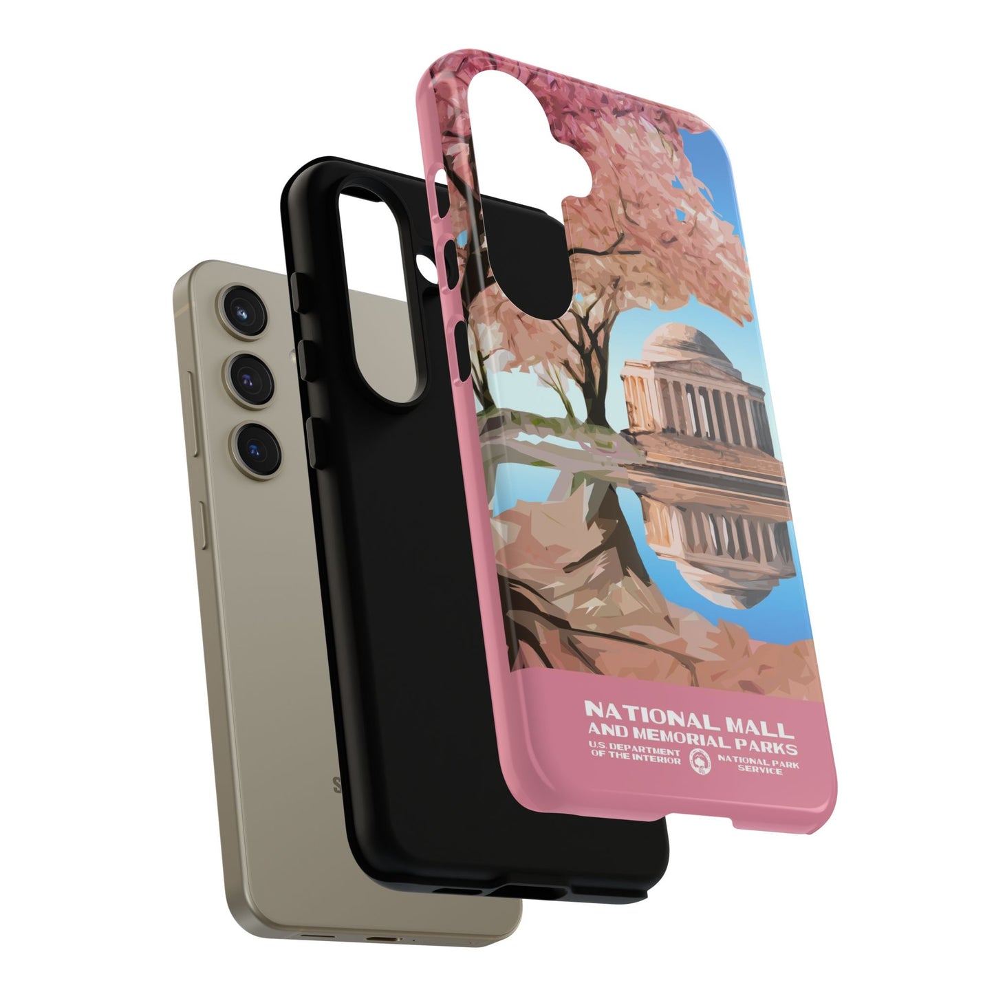 National Mall Washington DC WPA Phone Case