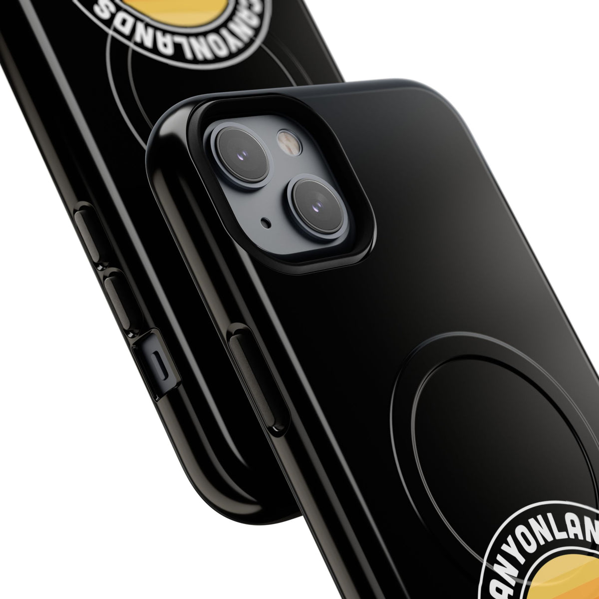 Canyonlands National Park iPhone Case with MagSafe - Round Emblem Design