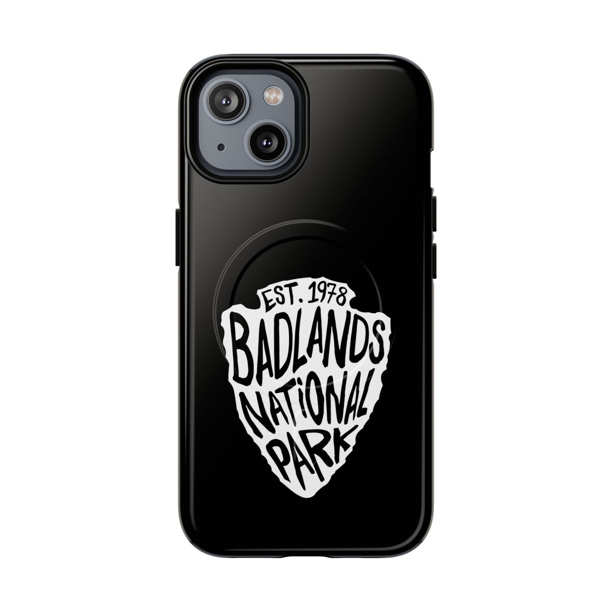 Badlands National Park iPhone Case with MagSafe - Arrowhead Design
