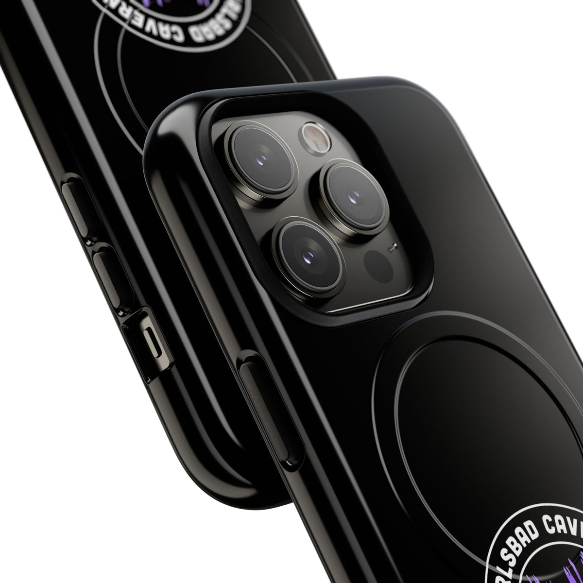 Carlsbad Caverns National Park iPhone Case with MagSafe - Round Emblem Design