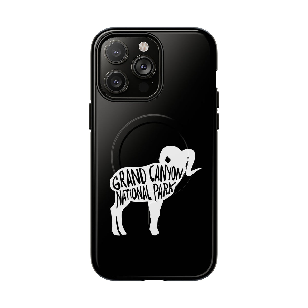 Grand Canyon National Park iPhone Case with MagSafe - Bighorn Sheep Design