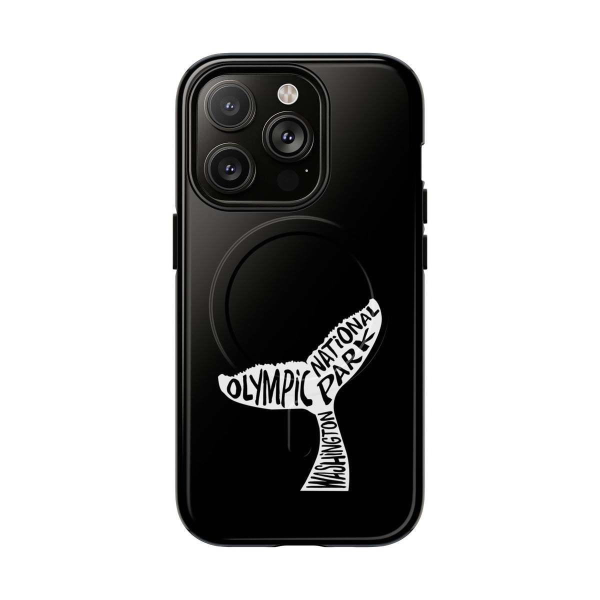 Olympic National Park iPhone Case with MagSafe - Humpback Whale Tail Design