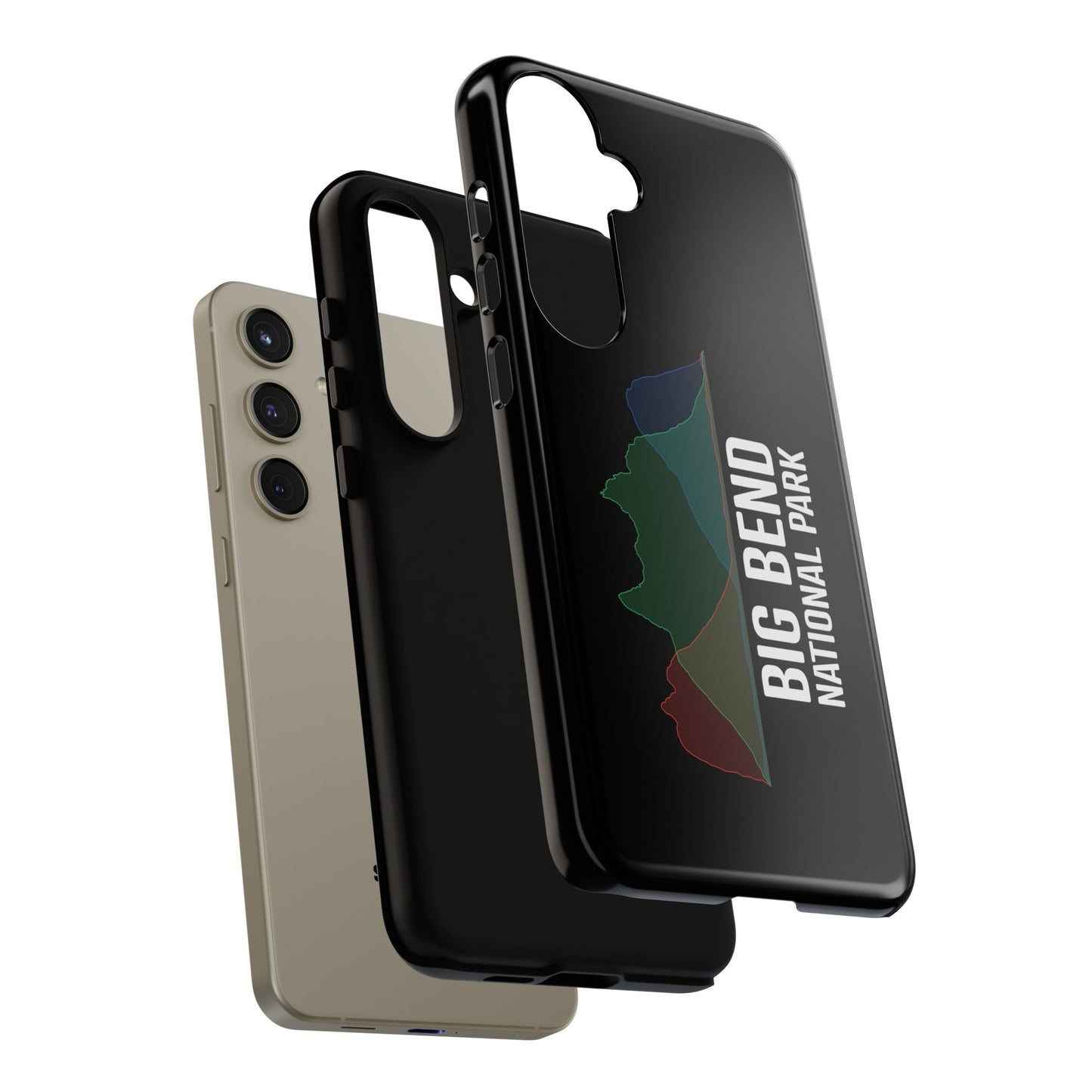 Big Bend National Park Phone Case - Histogram Design