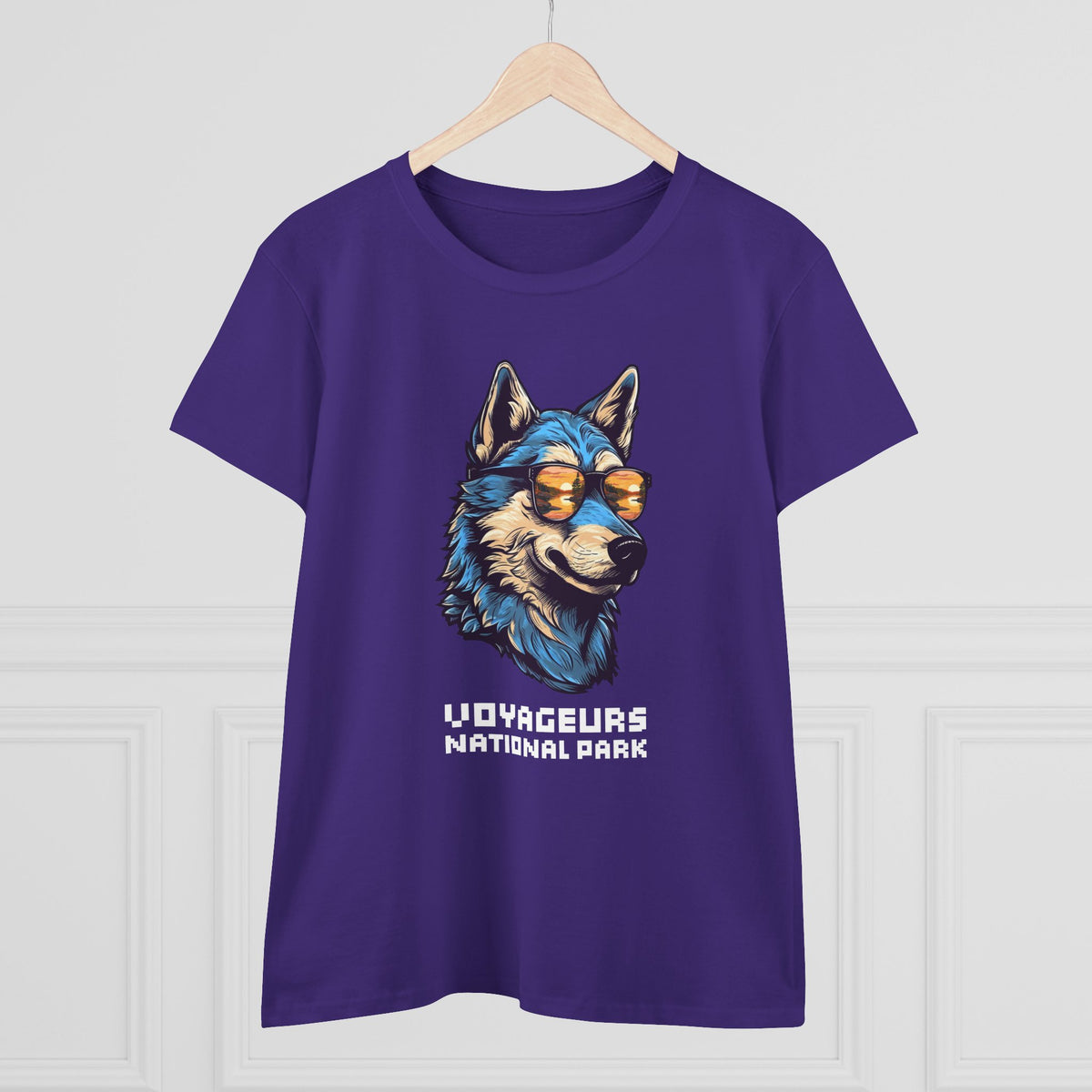 Voyageurs National Park Women's T-Shirt - Cool Wolf