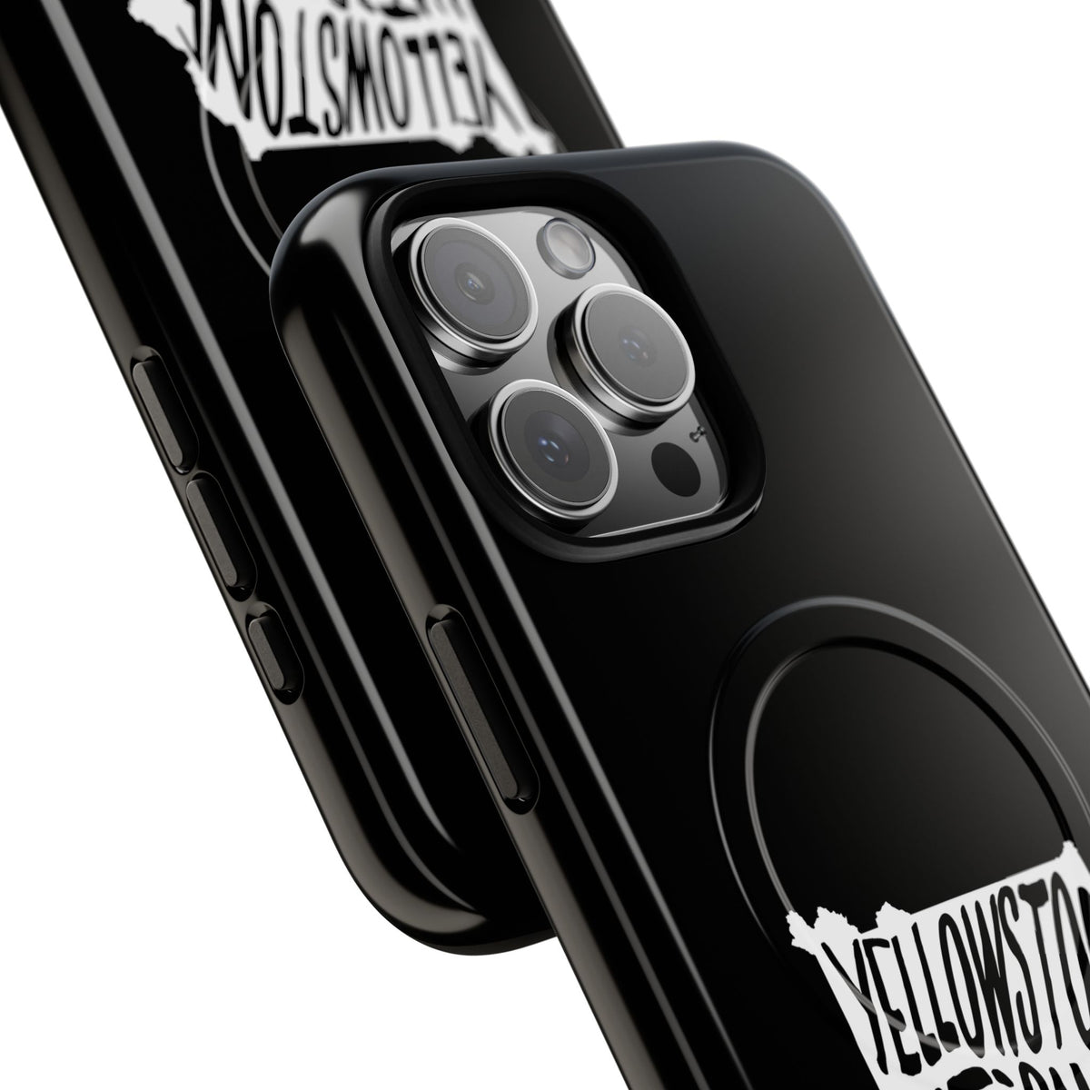 Yellowstone National Park iPhone Case with MagSafe - Map Design