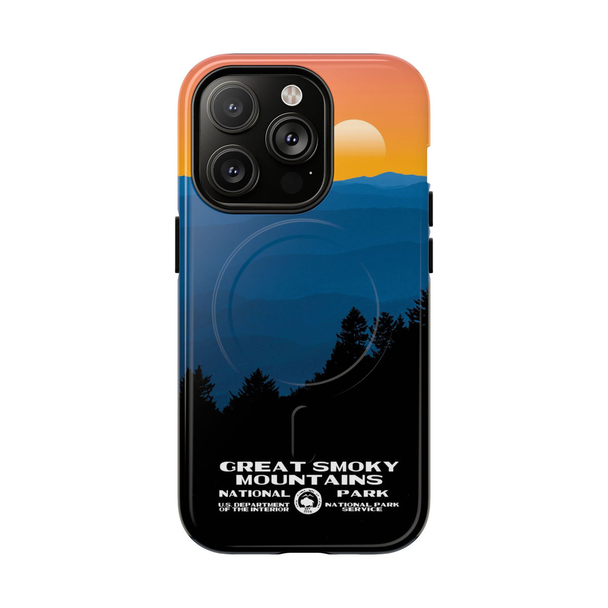 Great Smoky Mountains National Park iPhone Case with MagSafe - WPA Design