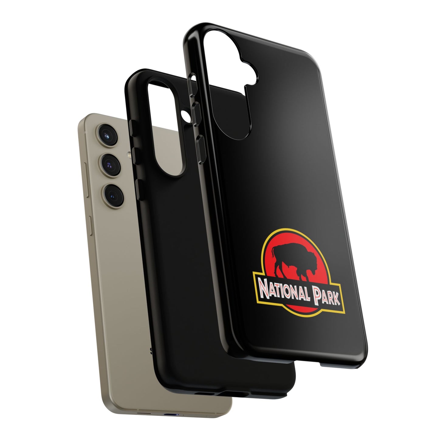 Bison National Park Phone Case - Parody Logo