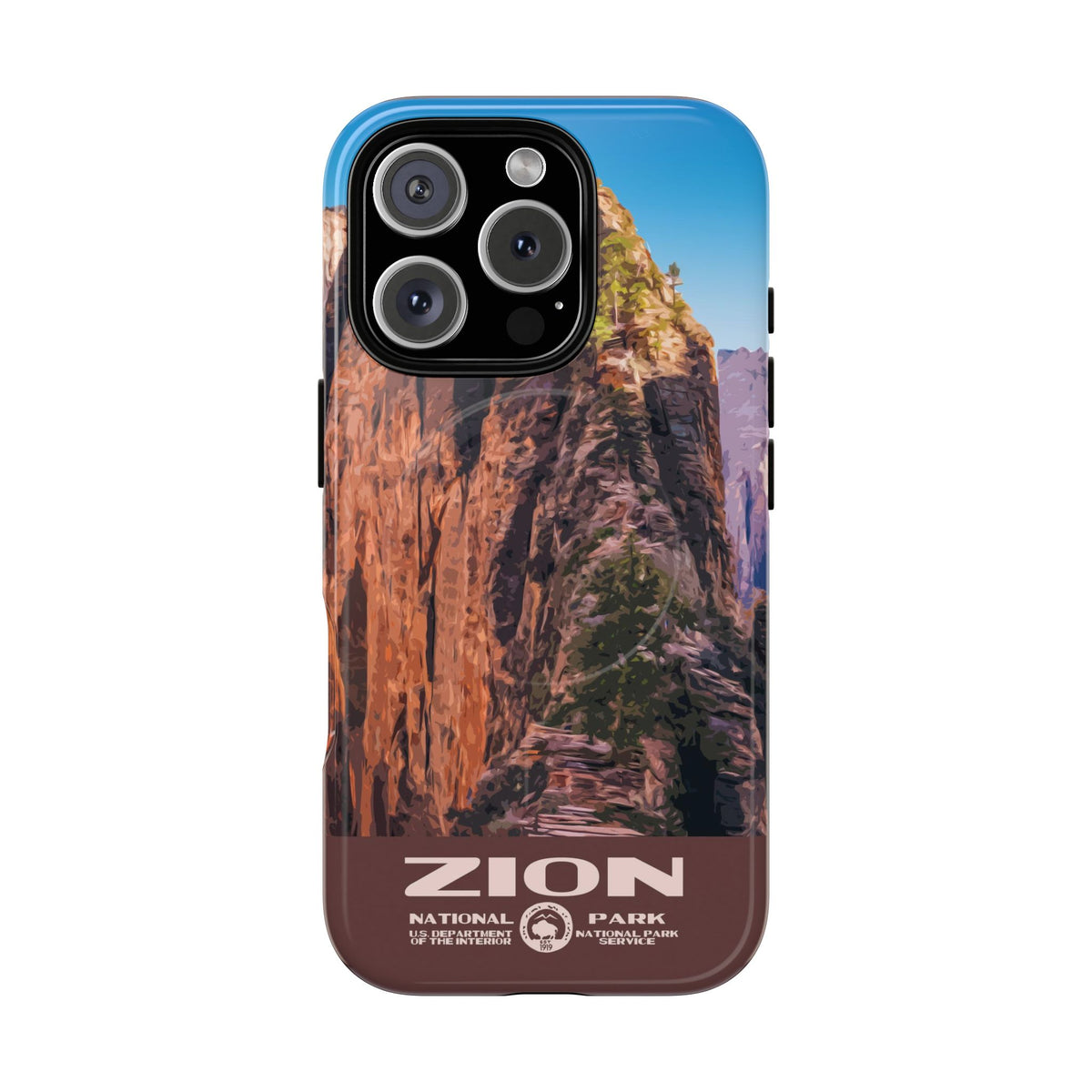 Zion National Park iPhone Case with MagSafe - Angels Landing Trail